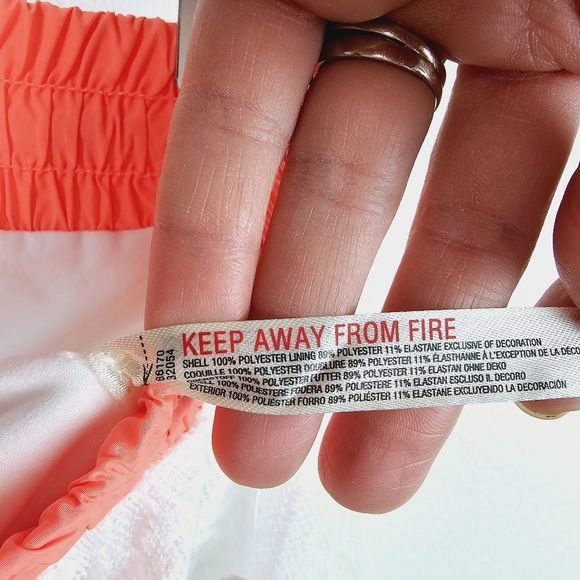 Free People Coral and White Skort - Picture 10 of 10